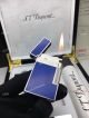 Replacement Replica S T Dupont Blue Gold Lighter (3)_th.jpg